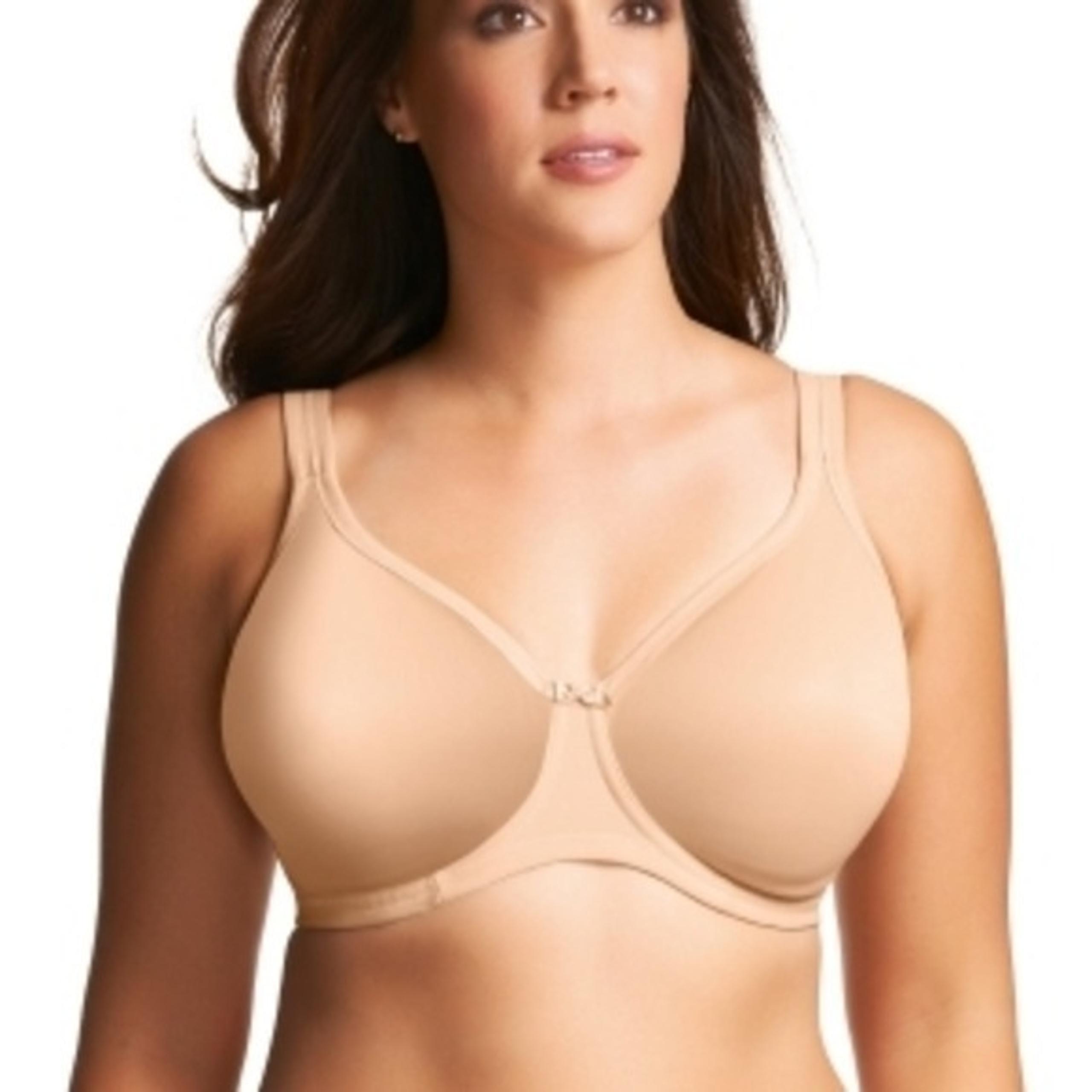 Elomi Smoothing Underwired Seam Free Bra Size 48D Nude