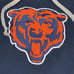 Chicago Bears Hoodie Mens 2XL XXL Navy Blue Antigua Front Big Logo NFL Football