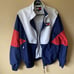 TOMMY HILFIGER Flag Logo Patch 90s Color Block Track Jacket Unisex Small