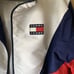 TOMMY HILFIGER Flag Logo Patch 90s Color Block Track Jacket Unisex Small