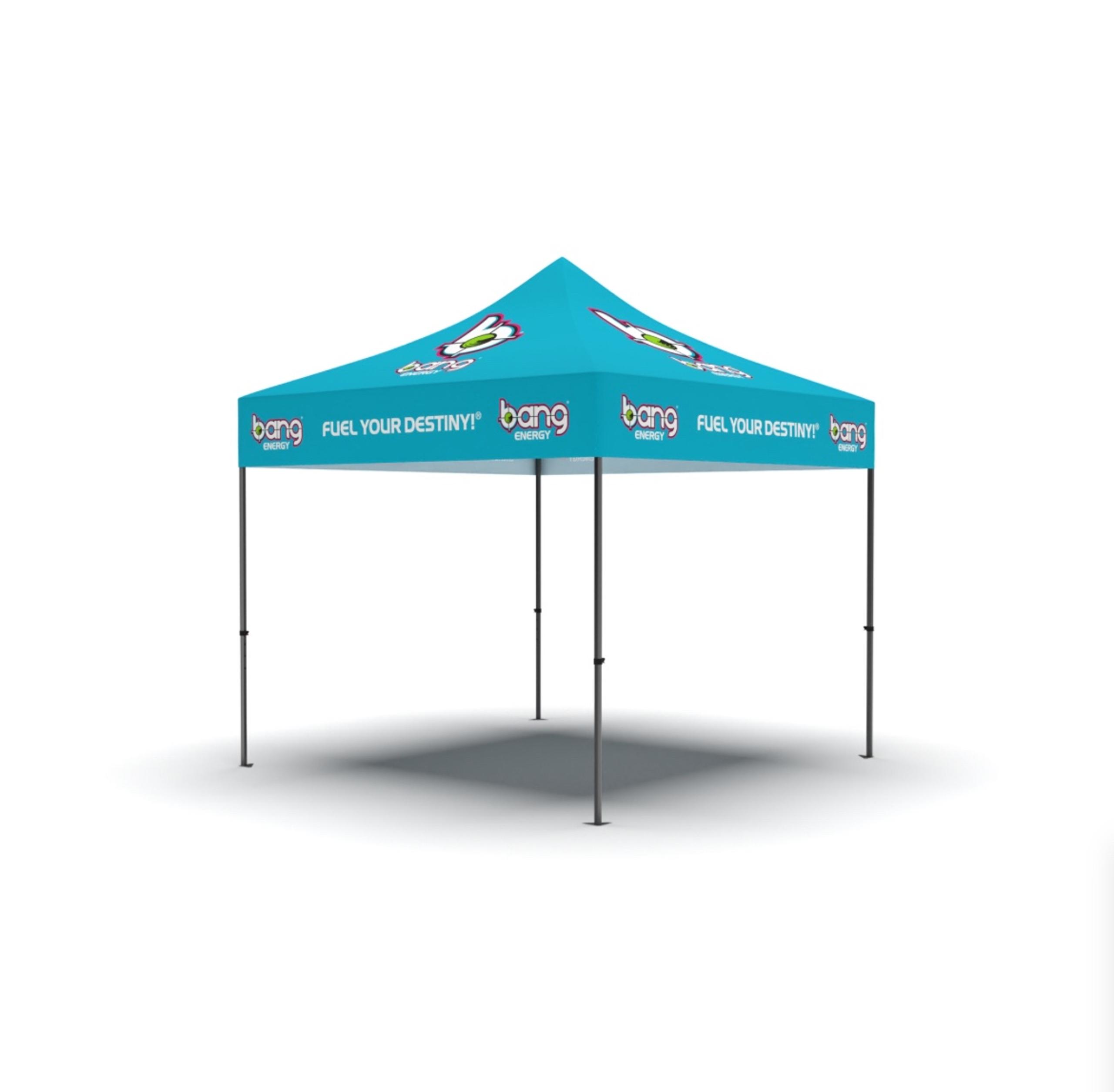 Bang Energy 10x10 Pop Up Canopy($950+ Retail)