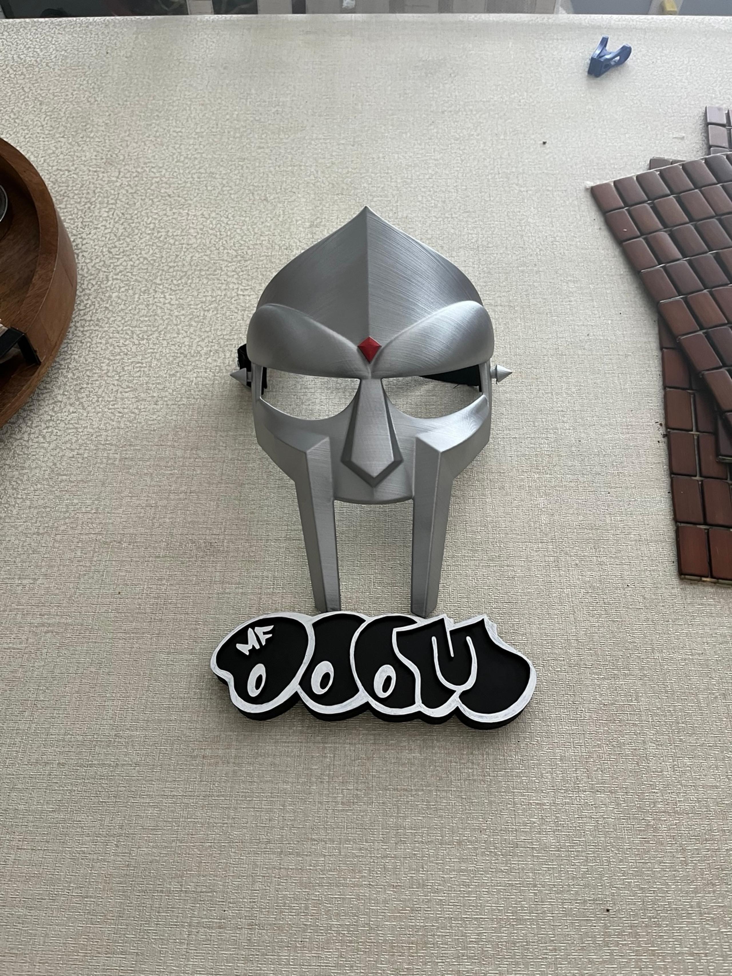 MF DOOM mask