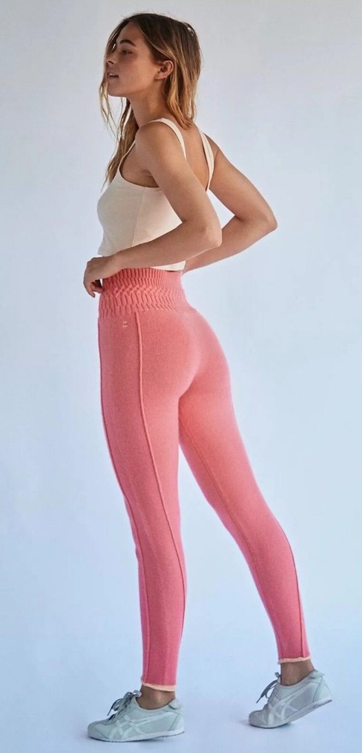 Free People Movement Cashmere high waisted leggings/Small