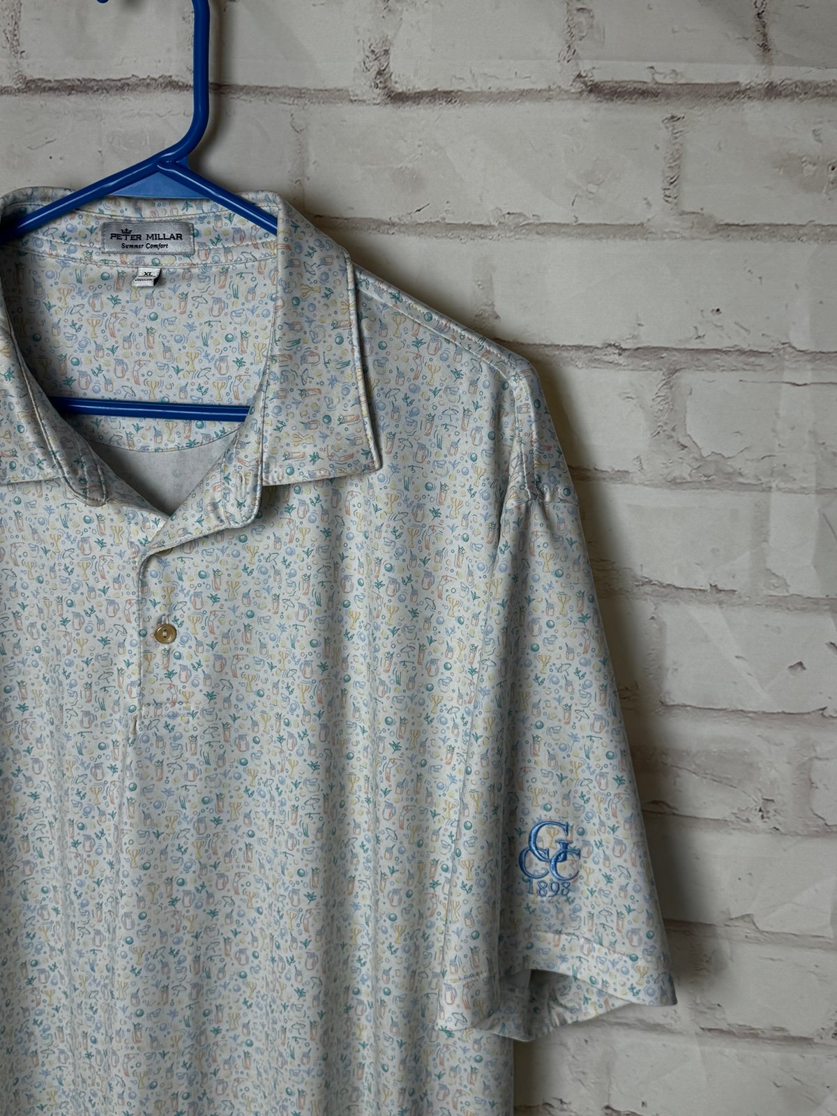 Peter Millar Golf Polo NWOT