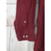 BCC Khakis Maroon Full Button Up Soft Shirt With Extra Buttons