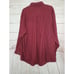 BCC Khakis Maroon Full Button Up Soft Shirt With Extra Buttons