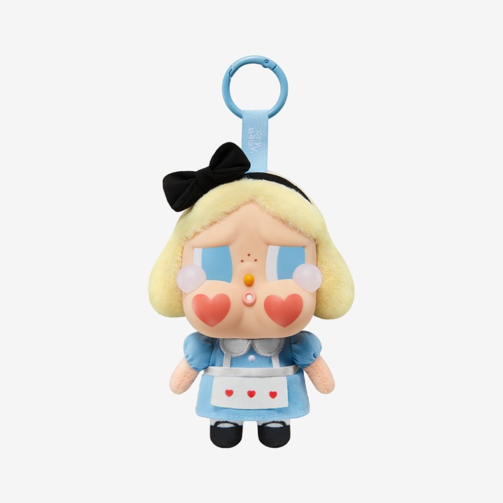 Pop Mart CryBaby Crying Again Series She’s Alice Vinyl Face Plush Blind Box NWT