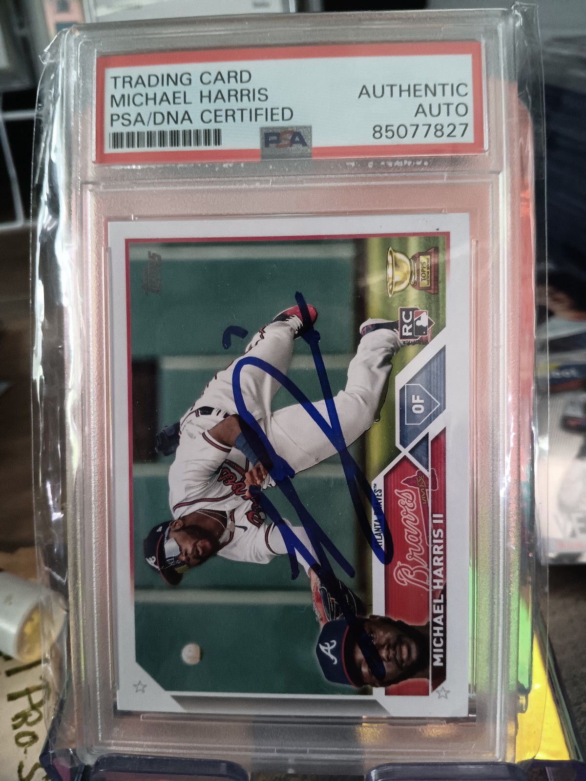 Michael Harris II rc auto psa authentic