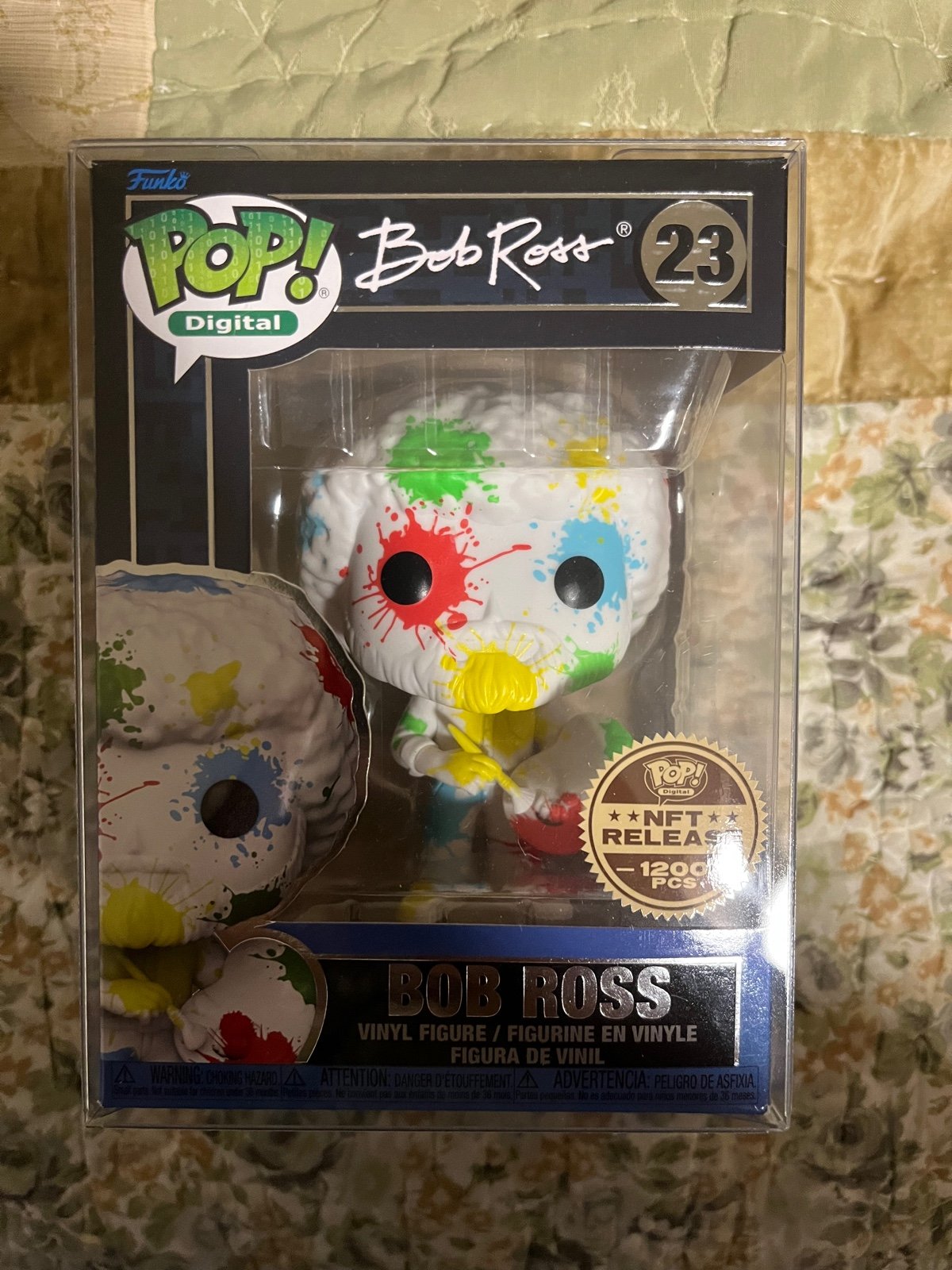 Bob Ross Funko NFT pop