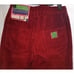 Empyre Tori High Red Corduroy Vtg Y2K Baggy Skate Pants Womens Size 30X30