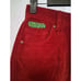 Empyre Tori High Red Corduroy Vtg Y2K Baggy Skate Pants Womens Size 30X30