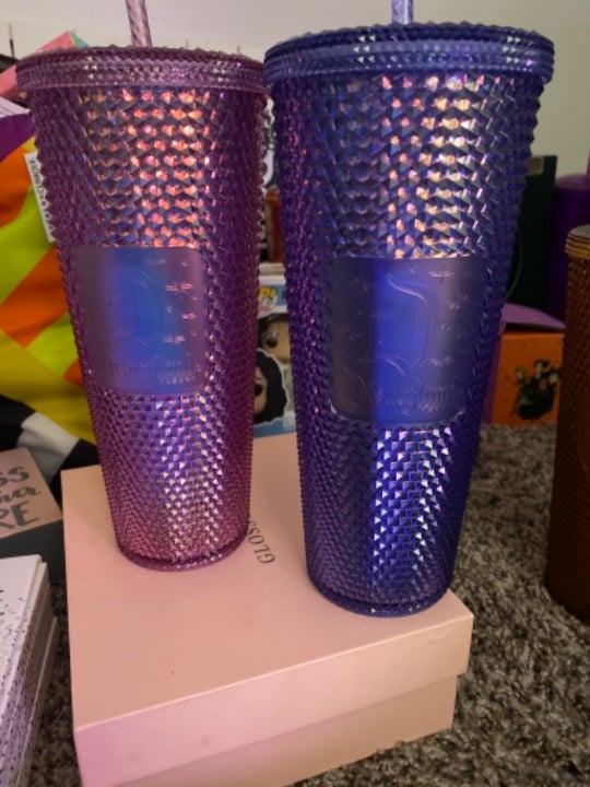 Disney 50th Anniversary Starbucks stud tumbler set