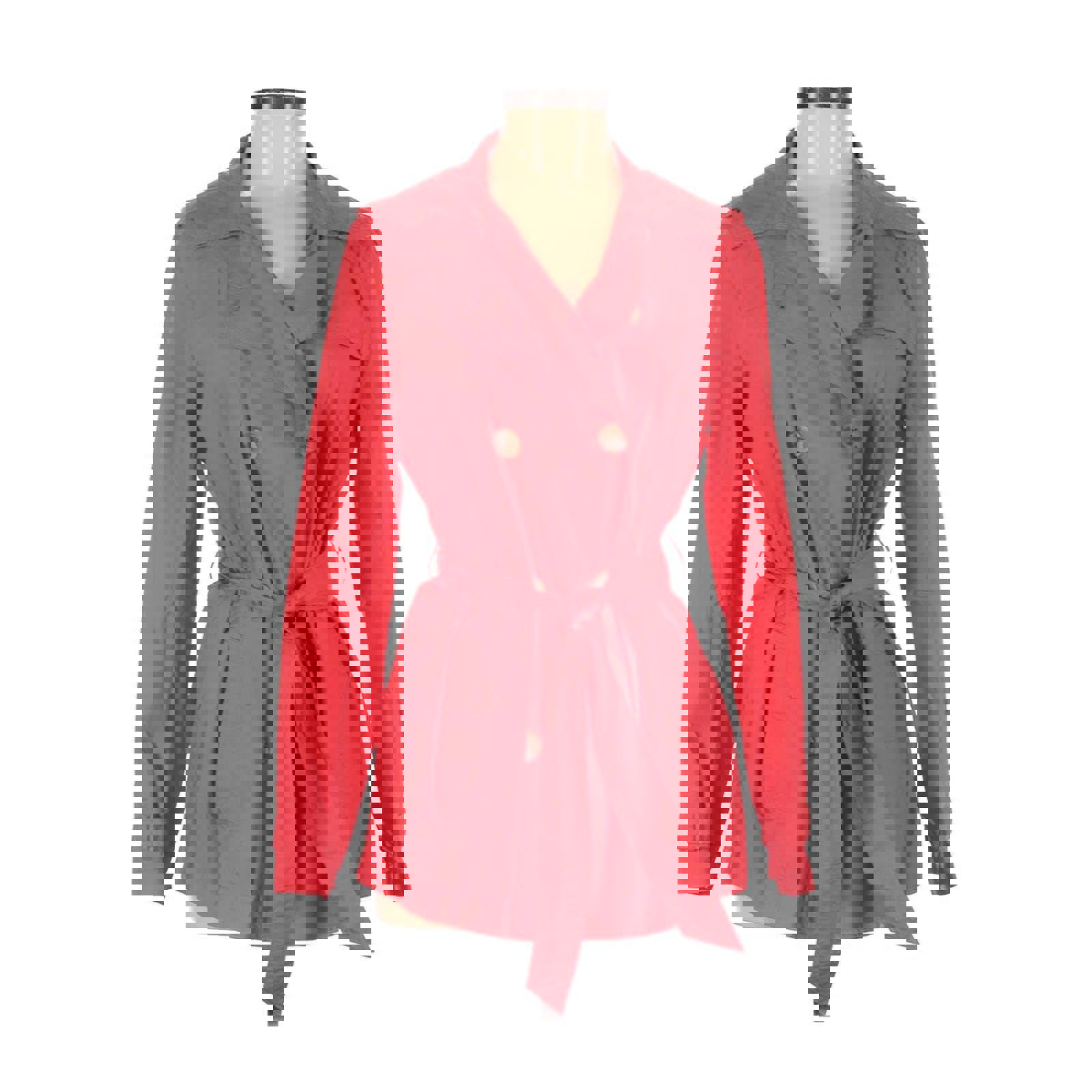GAP Red Trench, Jacket, Coat Lightweight Size Medium