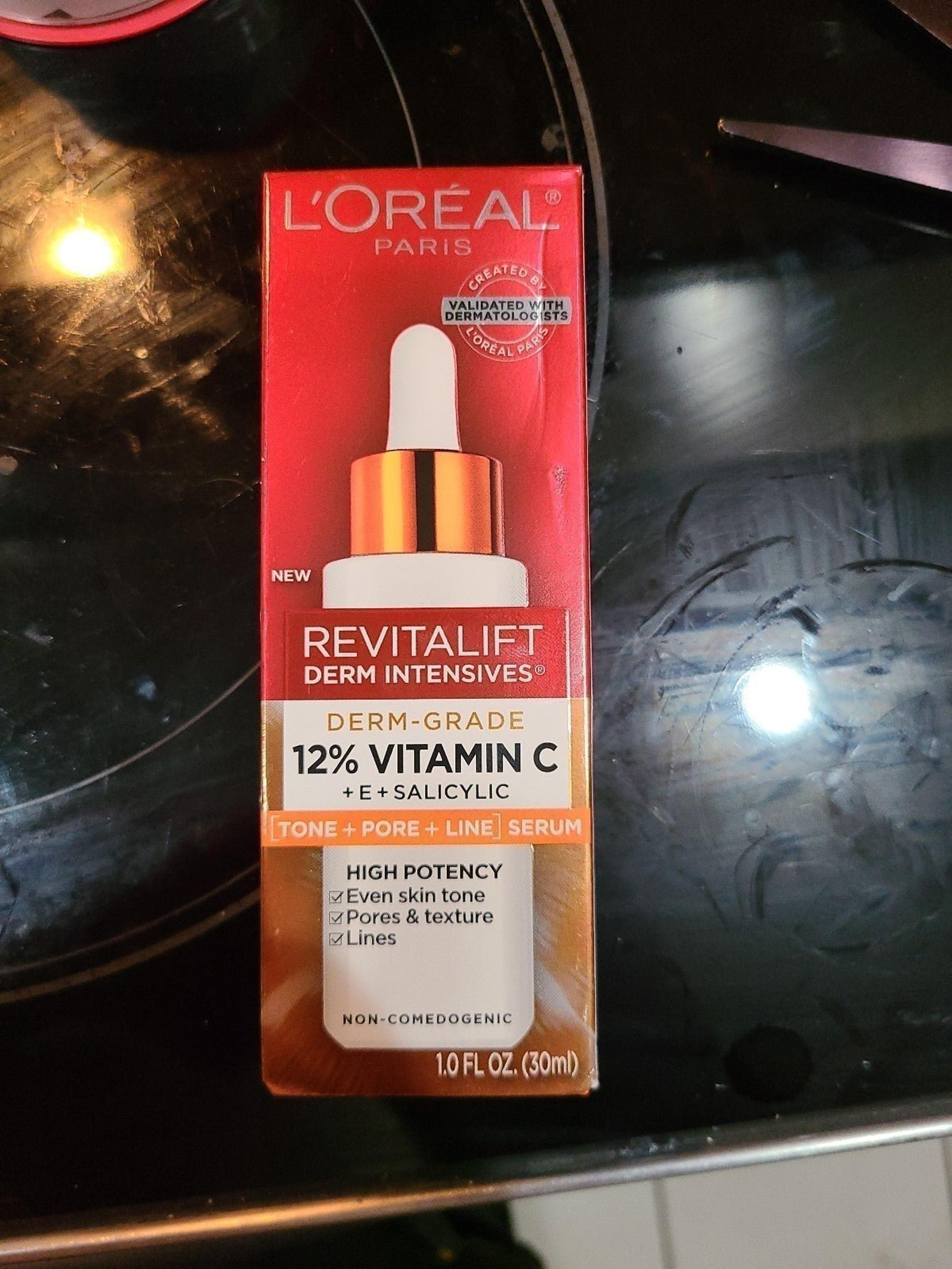 Loreal Revitalift Derm Grade 12% Vitamin C + E + Salicylic