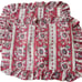 Vintage 80s Ralph Lauren Cassie 2 Standard Shams Red Country Floral Ruffled USA