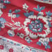 Vintage 80s Ralph Lauren Cassie 2 Standard Shams Red Country Floral Ruffled USA