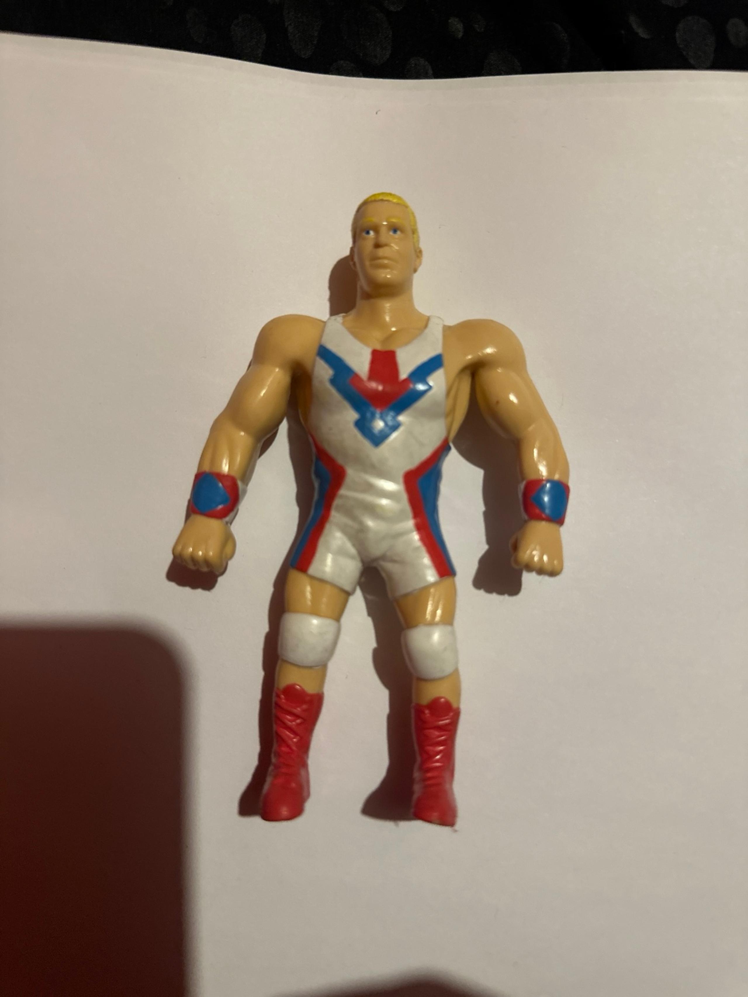 WWE Jeff Jarrett Bend 'Ems Series 8 Loose Action Figure Just Toys 1998