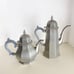 Gorham Octette Pewter Tea Coffee 4 Piece Set Sugar Bowl Creamer PH1 PH2 PH3 PH4