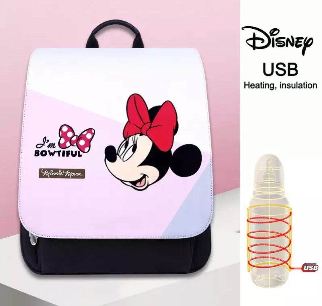 Disney Mommy Backpack with Bottle Warmer