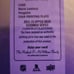 1 0f 1 Mario Lemieux Printing Plate Trading Card
