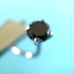 .10ct 2.97mm 100% REAL BLACK DIAMOND NOSE RING/SCREW, CERT,FREE DIA TESTER