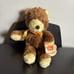 Vintage Knickerbocker Animals of Distinction Brown Plush Teddy Bear Fluffy Stuff