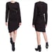VERONICA BEARD Jaelyn Side Ruched Long Sleeve Dress Sz XS