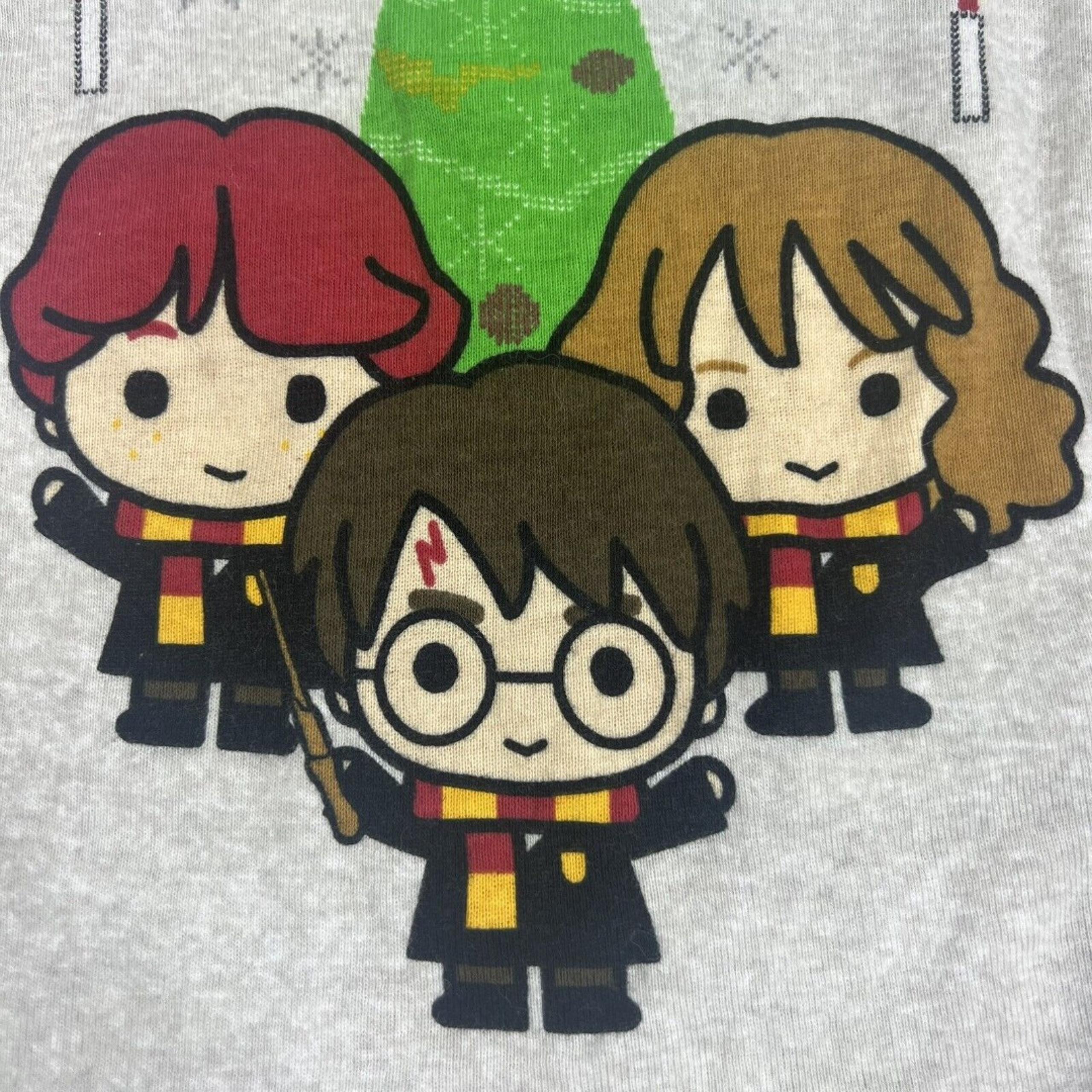 Harry Potter Pajamas Cotton Sleepwear Size 4T Christmas Character Pajamas