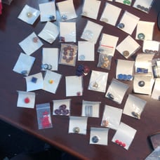 Huge lot of vintage buttons in packages