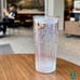 Starbucks Unicorn glass tumbler Venus focus