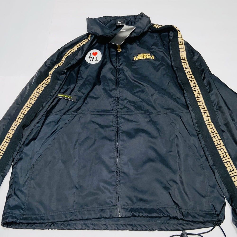 Nike Giannis Antentokounmpo Track Jacket Black Men's 2XL XXL NEW 120