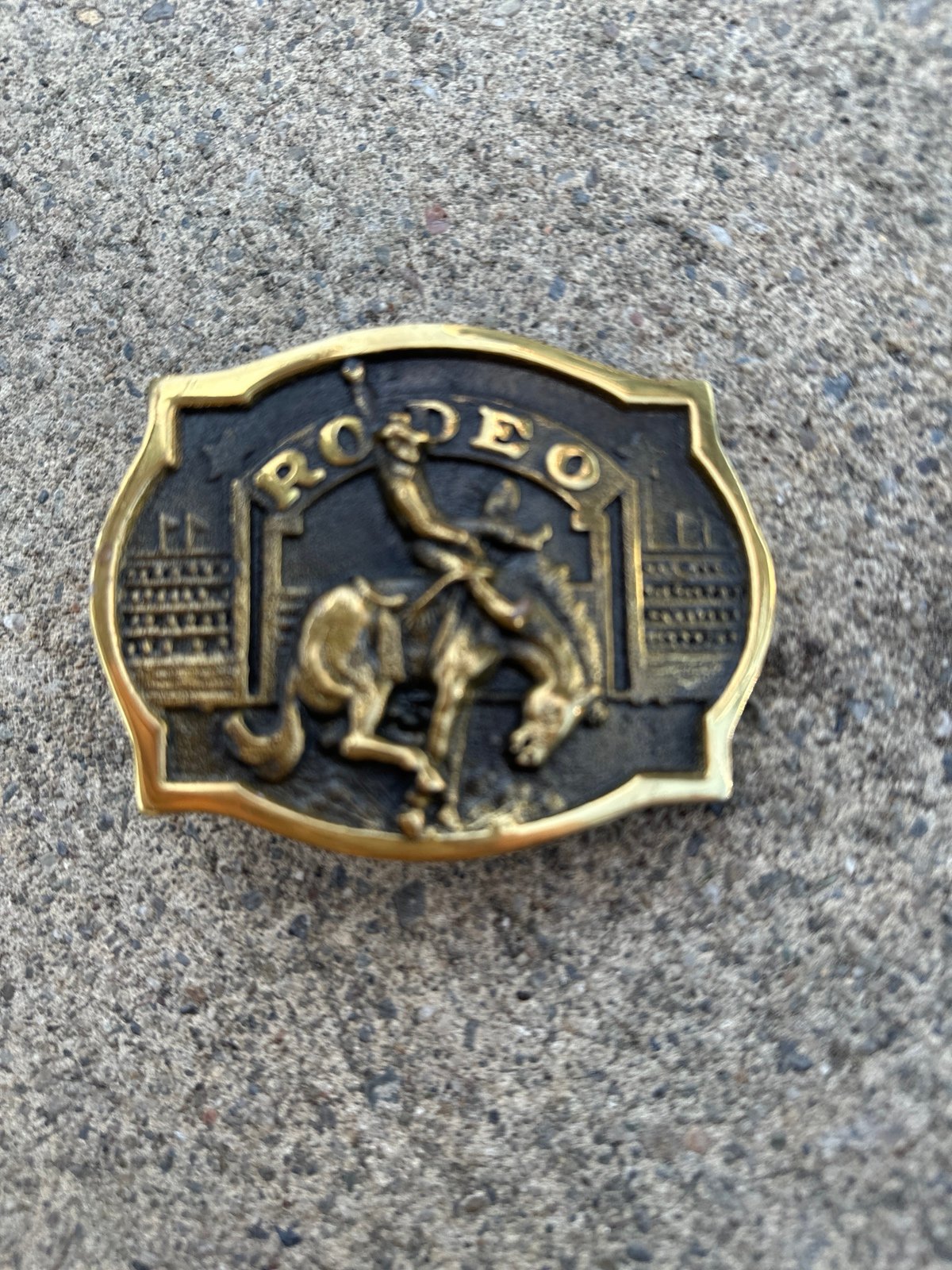 Rodeo Belt Buckle