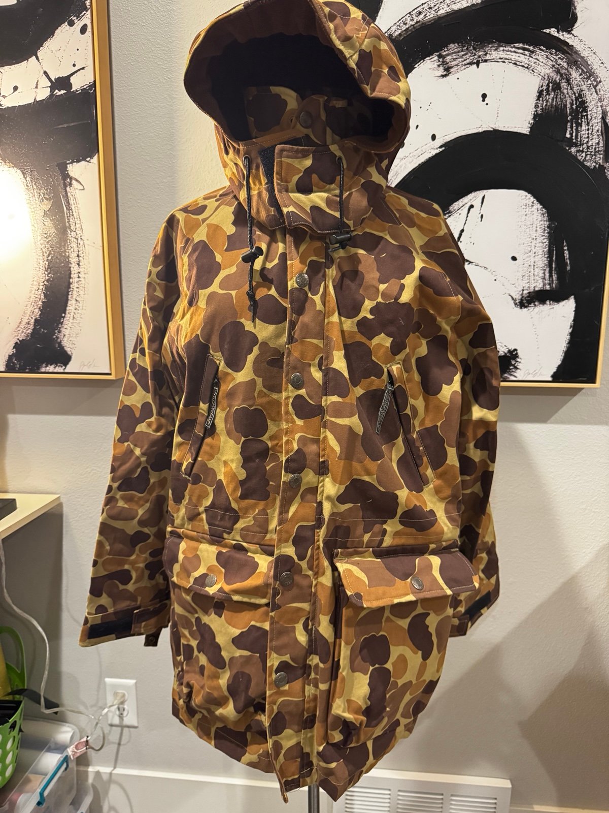 Field & Stream Men’s Small Hunting Camo Camouflage Outdoor Sporting Coat Jacket