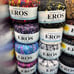 17 Skeins Ladder Yarn – Plymouth Eros & Cubik – Made in Italy