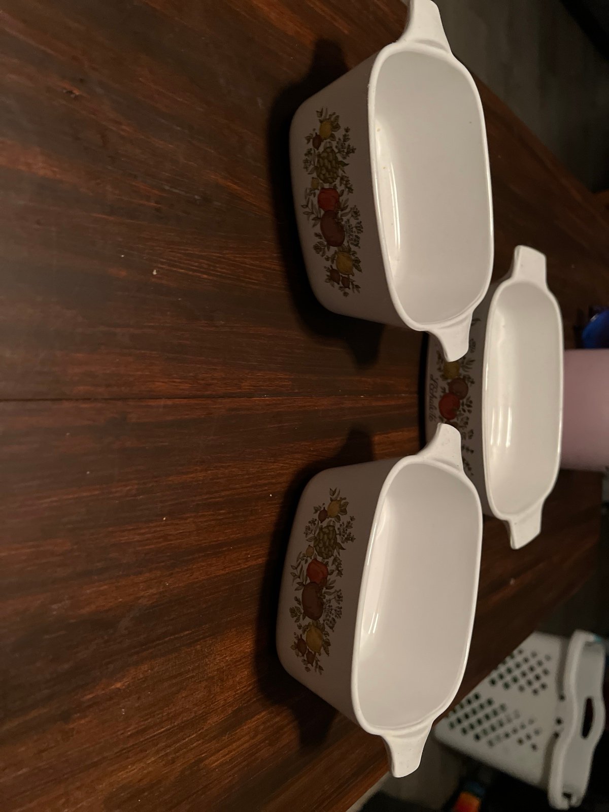 corelle dishes 3 and large jar spice of life