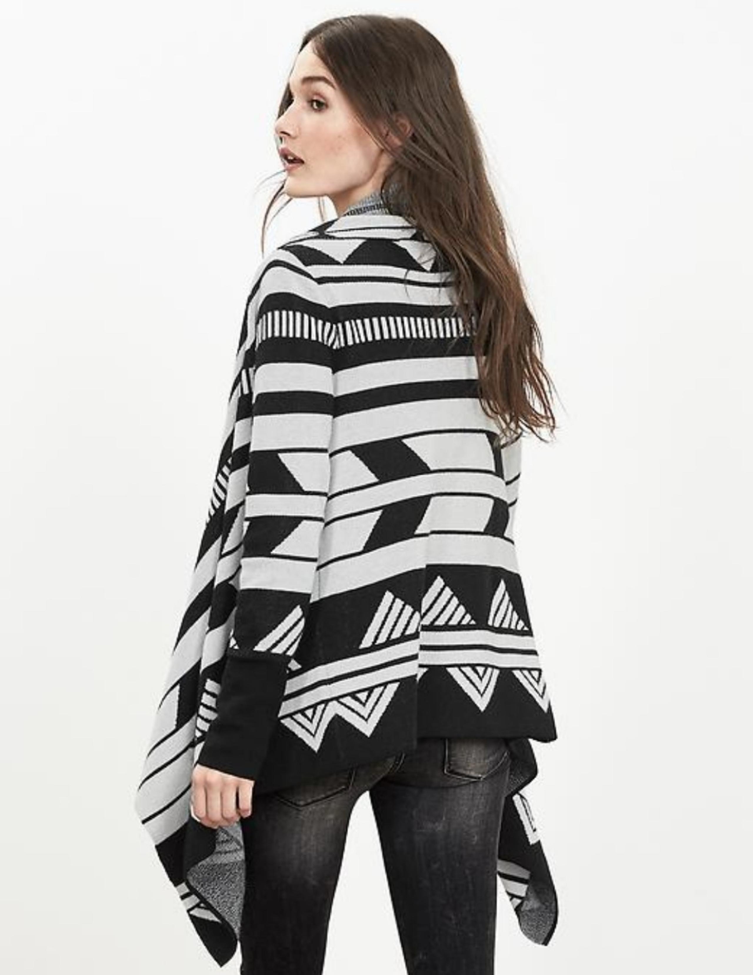 Banana Republic Jacquard Open Front Cardigan sweater size S