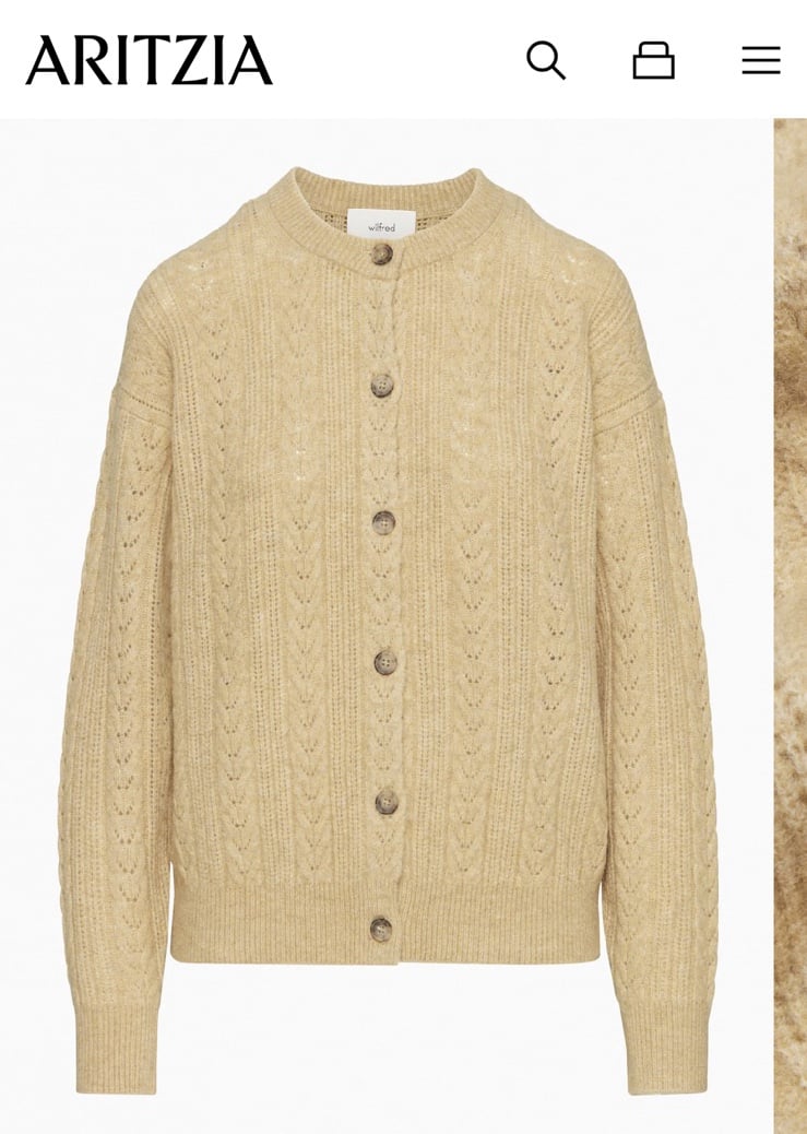 ARITZIA Wilfred Era Cardigan
