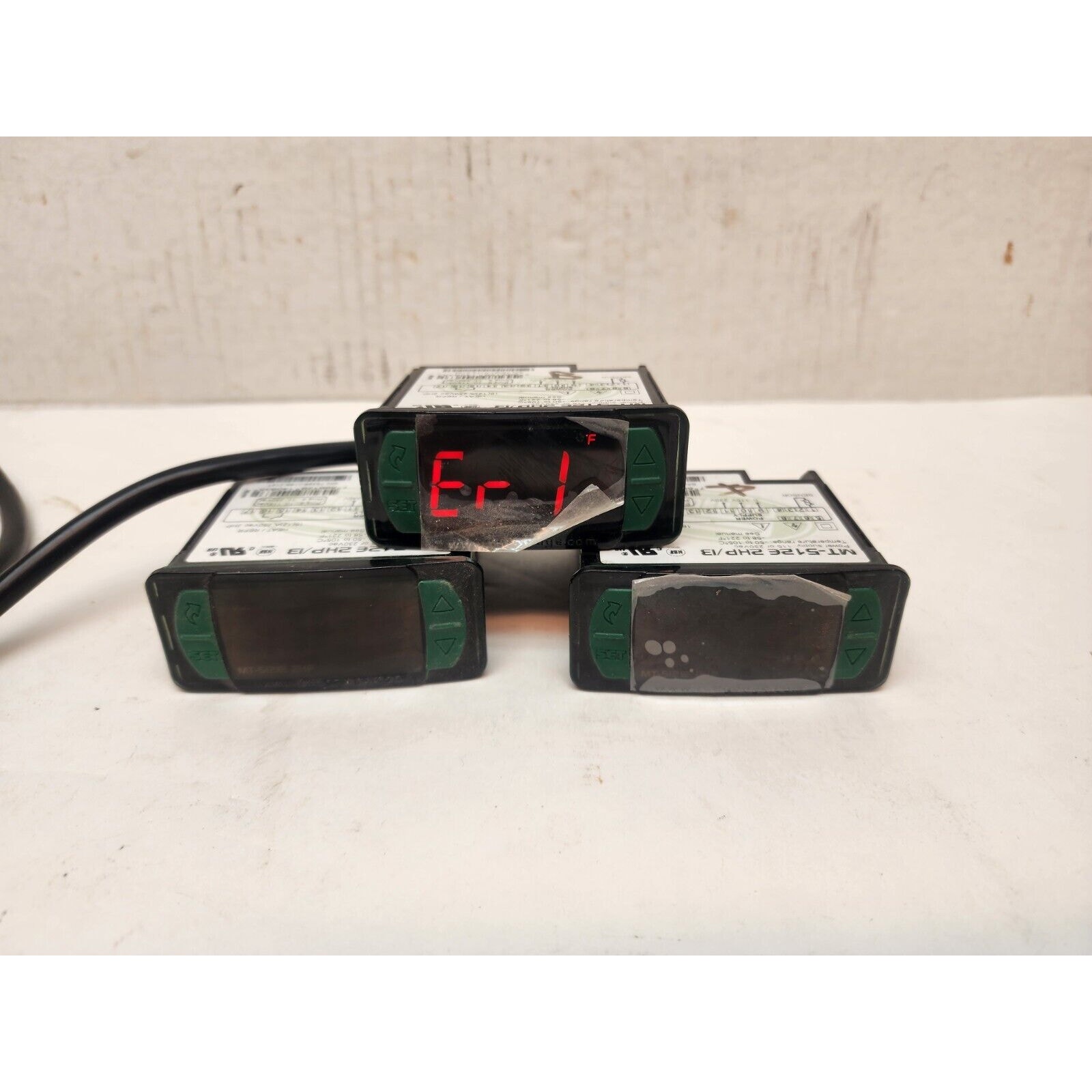 Lot 3 Full Gauge MT-512E 2HP/13 115/230V Digital Controller for Medium/High Temp