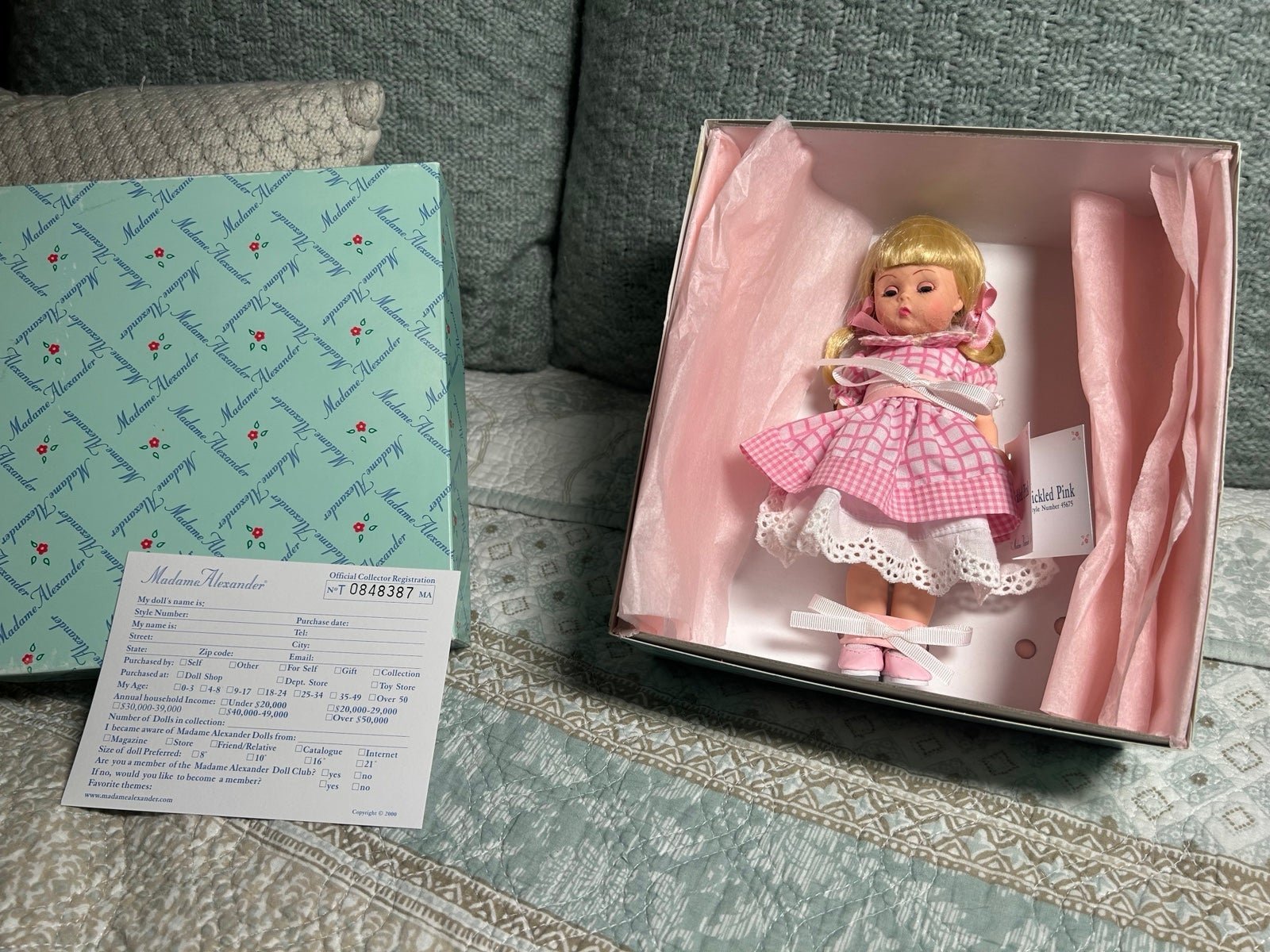 Madame Alexander Tickled Pink Doll, #45675