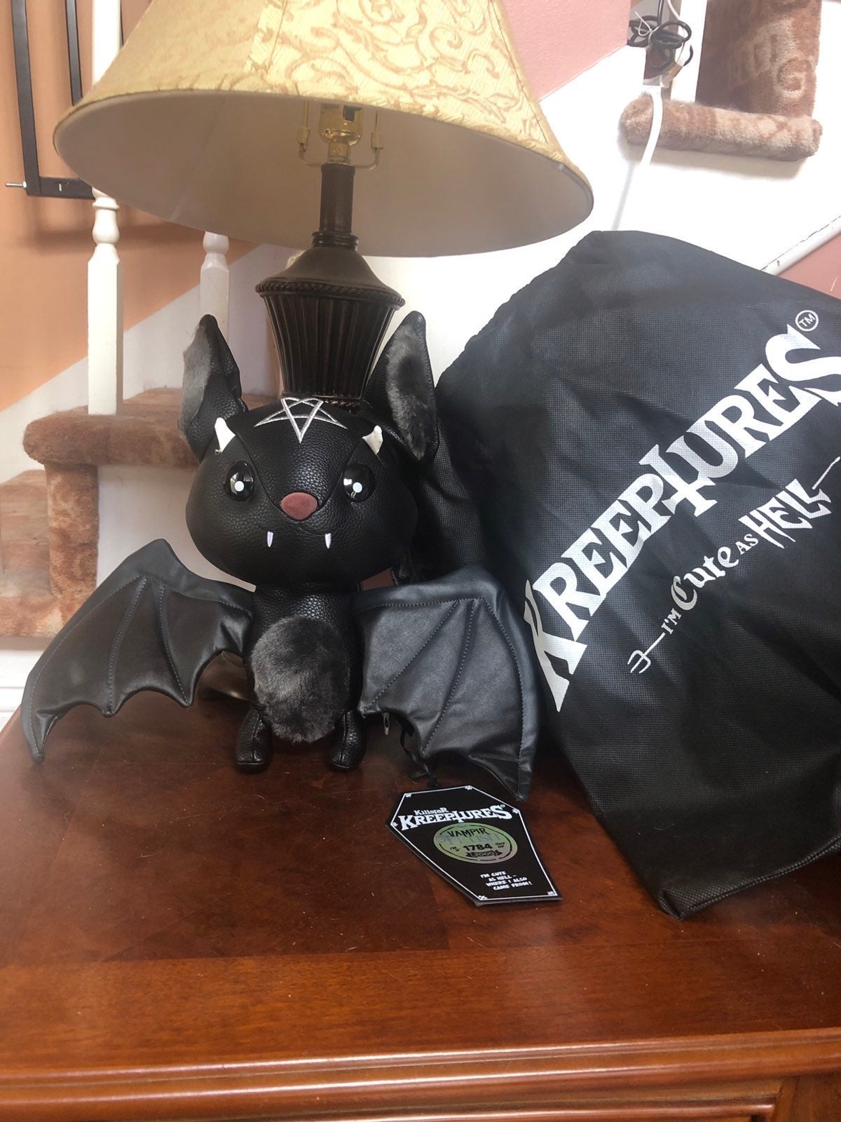 Killstar Kreepture Vampir Fetish bat nwt w bag!