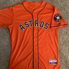 Houston Astros Orange Authentic Jersey