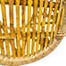 Vintage 70s Boho Rattan Side End Table Plant Stand