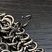 Bracelet Vintage Double Ring Chain Curb Silver 925