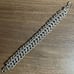 Bracelet Vintage Double Ring Chain Curb Silver 925