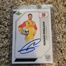 Romain Grosjean AUTOGRAPH 2024 Parkside INDYCAR Series RC Signature SSRG Auto