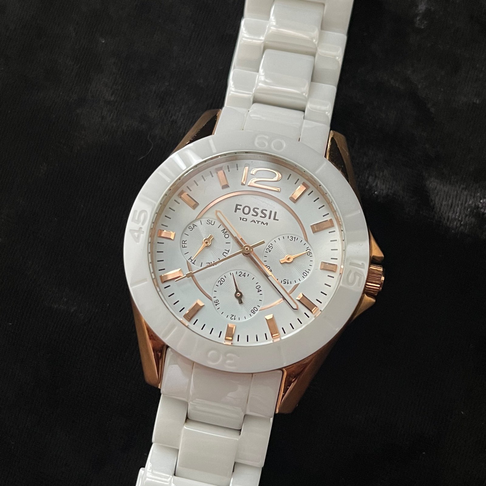 Offers Fossil Quartz Ceramic Watch 38mm CE-1006