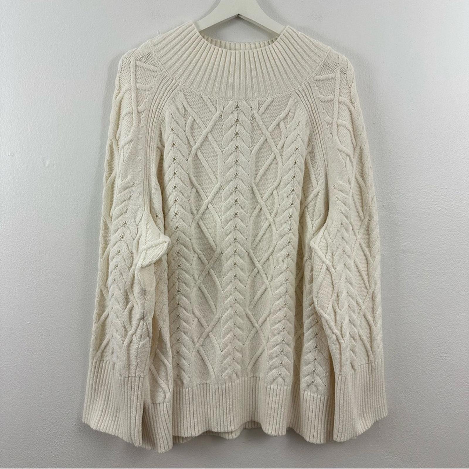 Talbots Womens Cable Knit Sweater Size 3X