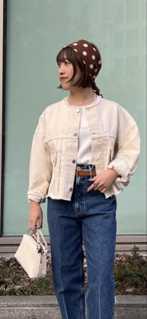 Spick and Span 【ESLOW】NO COLLAR JACKET