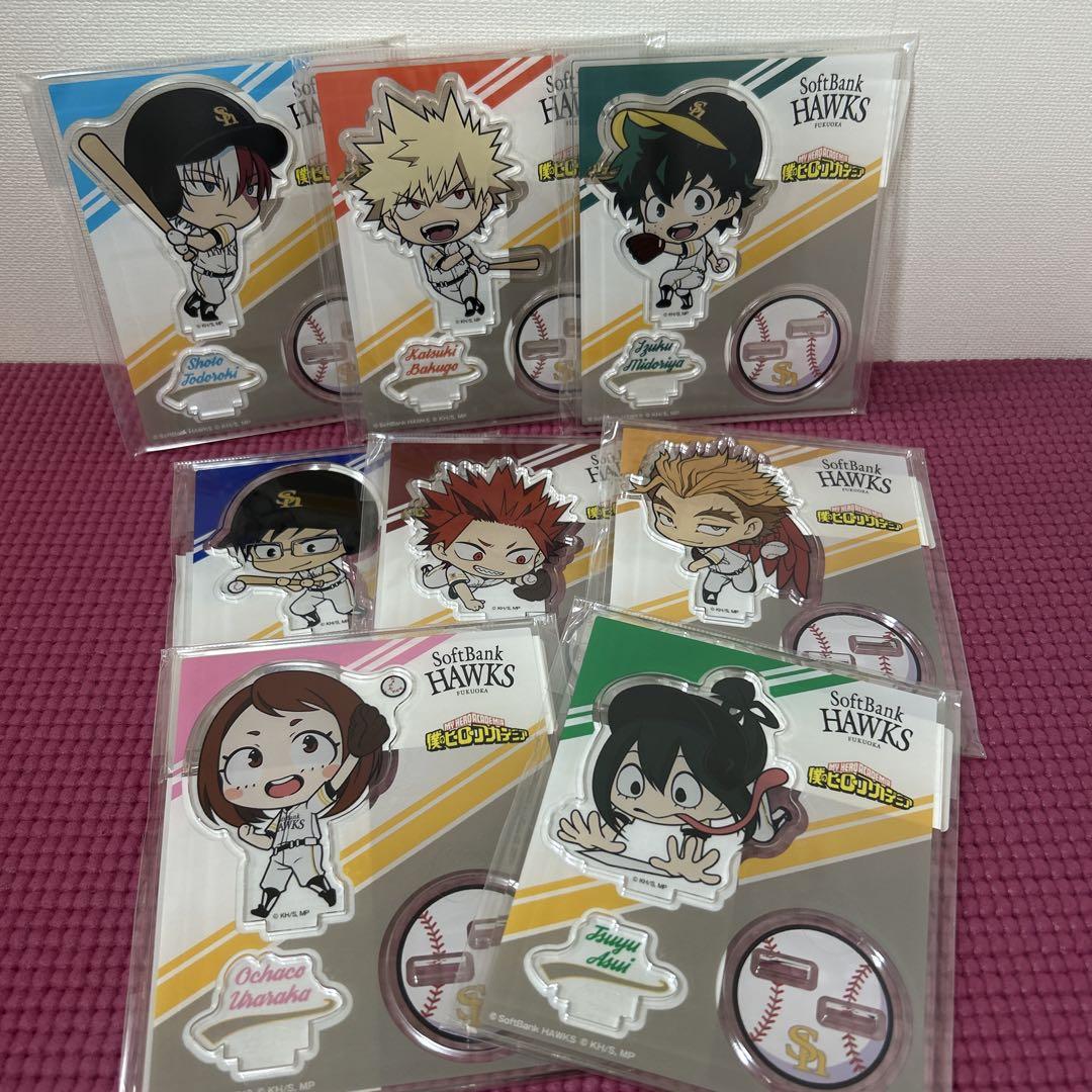 My Hero Academia SoftBank Hawks Acrylic Stand Set