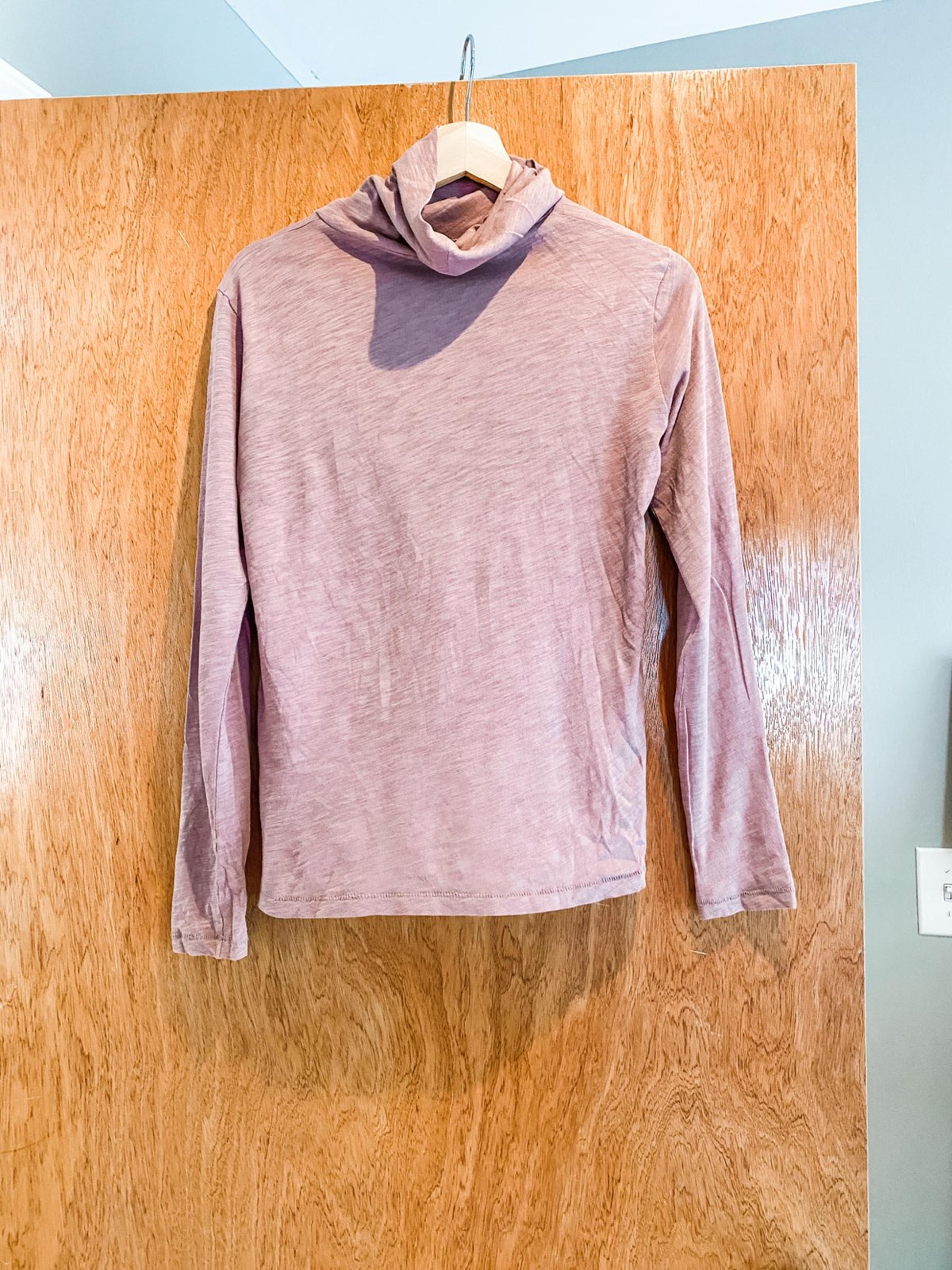 Madewell Whisper Cotton Turtleneck Top